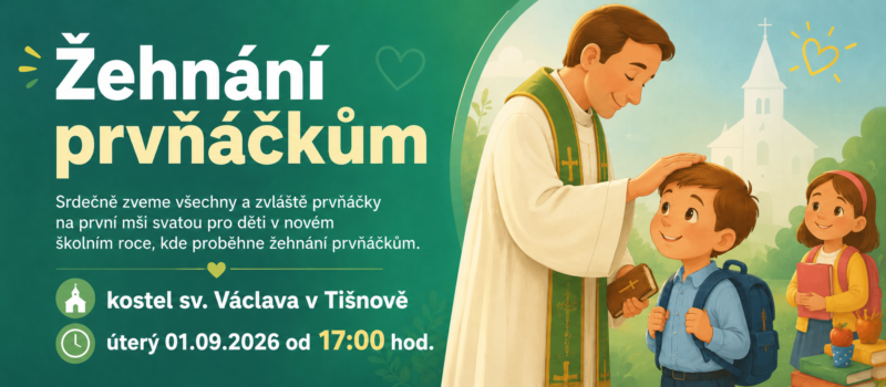 Žehnání prvňáčkům 2026
